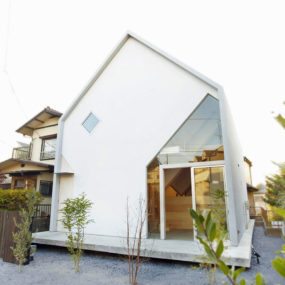 Japanese Home With Big Roof and 8 Large Y Supports